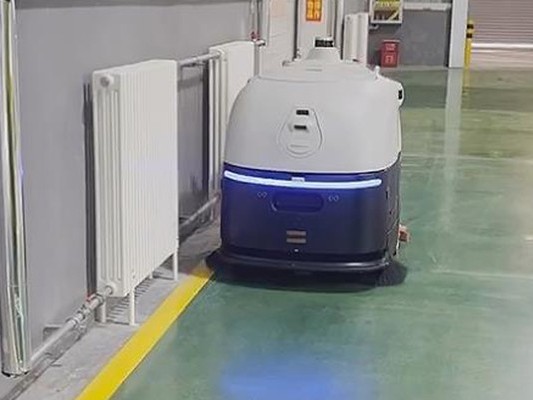 坦力無人駕駛洗地機器人來襲，新能源廠清潔大變身