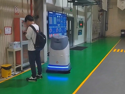 坦力工業用機器人洗地機：質量過硬，穩定運行的清潔利器